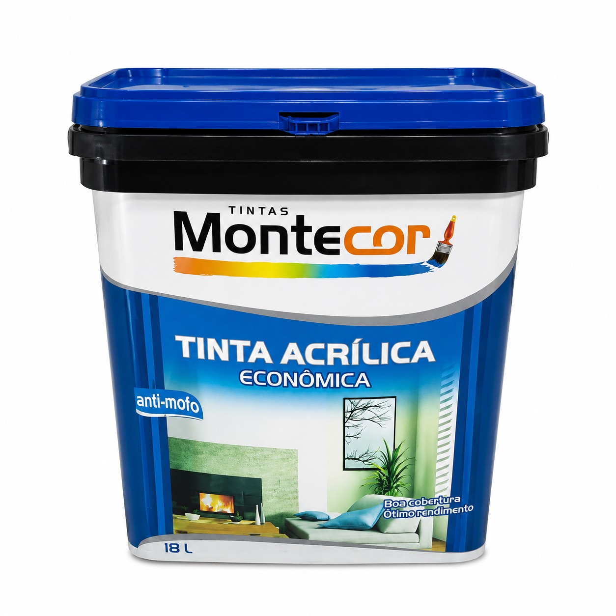 Tinta Acrílica Econômica Montecor 18L